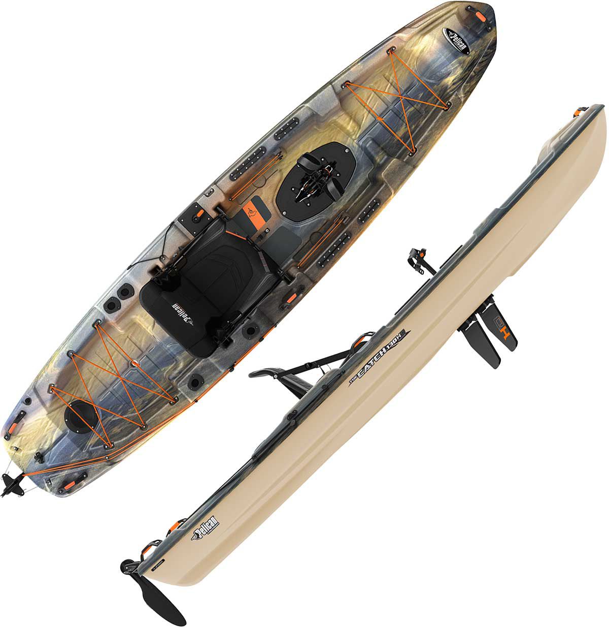Pelican Catch 130 HyDryve Fishing Kayak