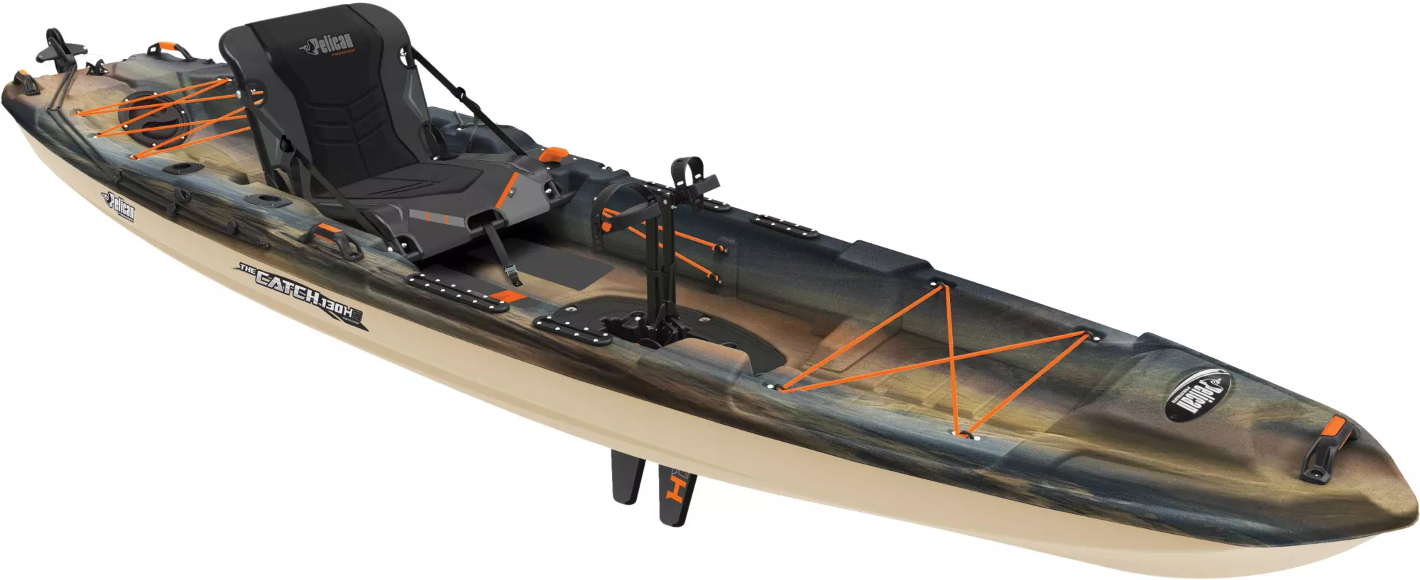 Pelican Catch 130 HyDryve Fishing Kayak - Image 5