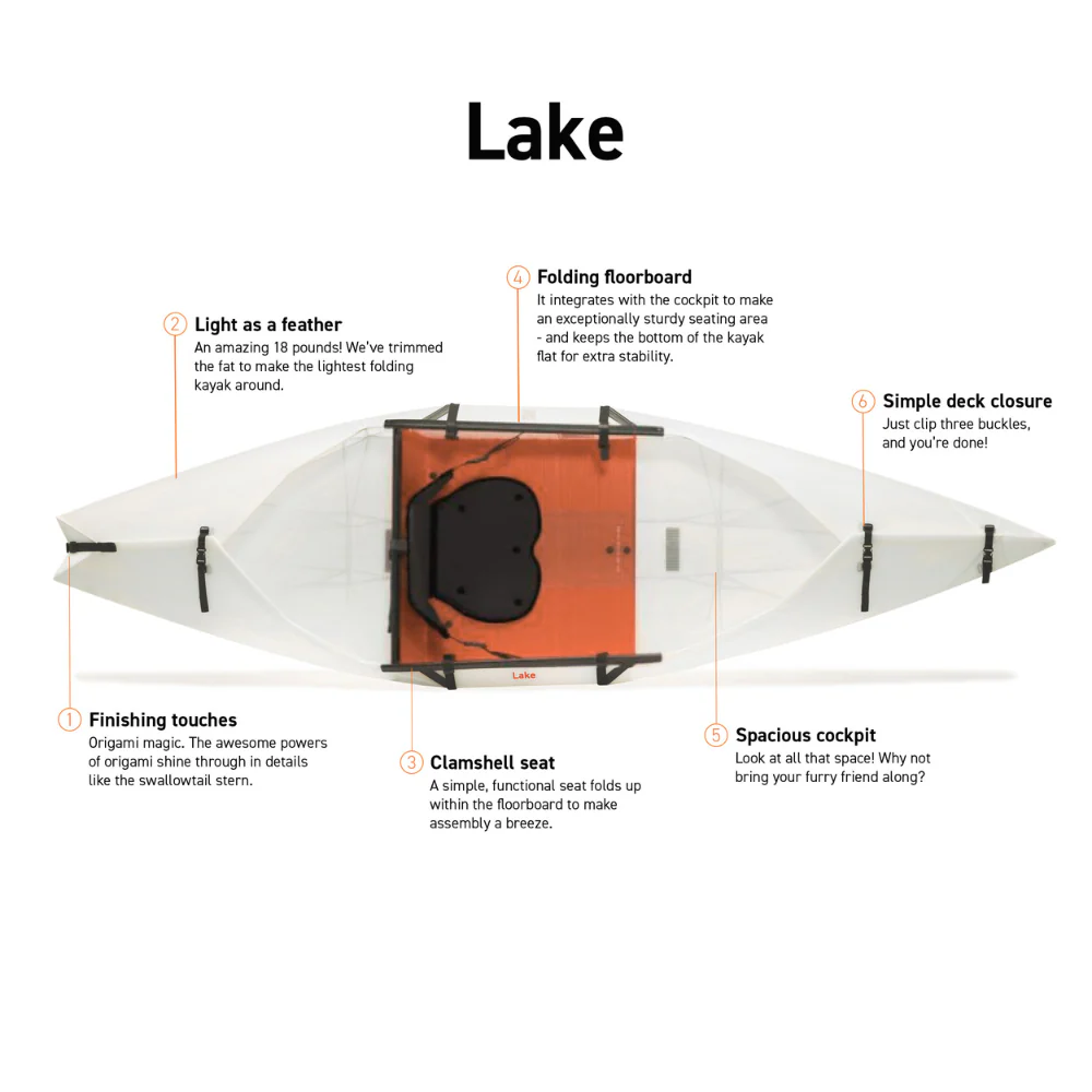 Oru Lake Foldable Kayak - Image 5