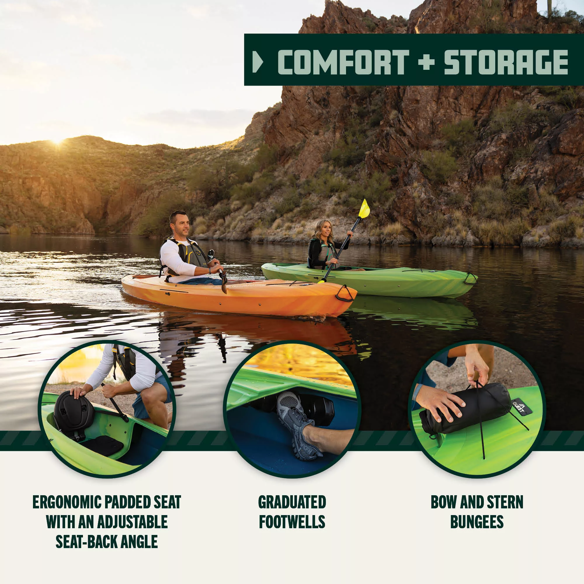 quest canyon 100 kayak - Image 8