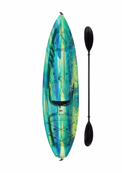 Pelican – Geyser 100X – Sit on Top Recreational Kayak with Paddle