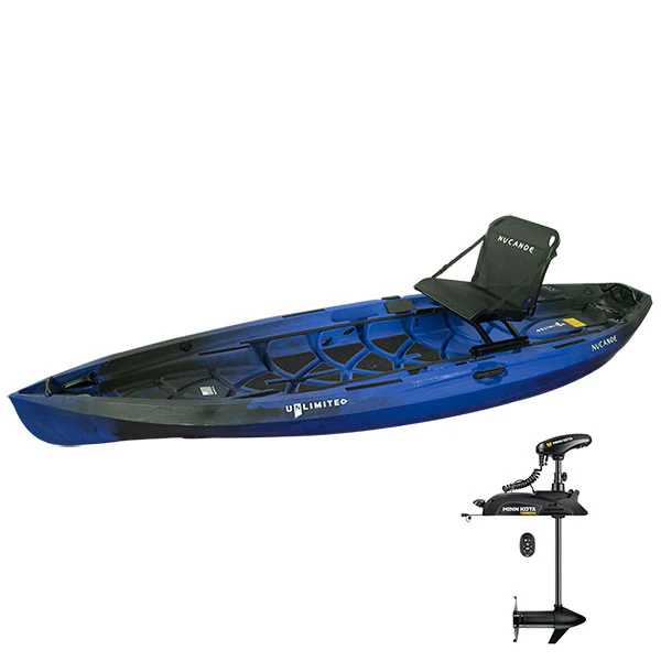 NuCanoe Unlimited + MinnKota Terrova Fishing Kayak - Image 2