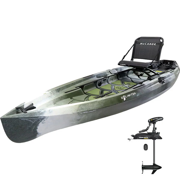 NuCanoe Unlimited + MinnKota Terrova Fishing Kayak - Image 4