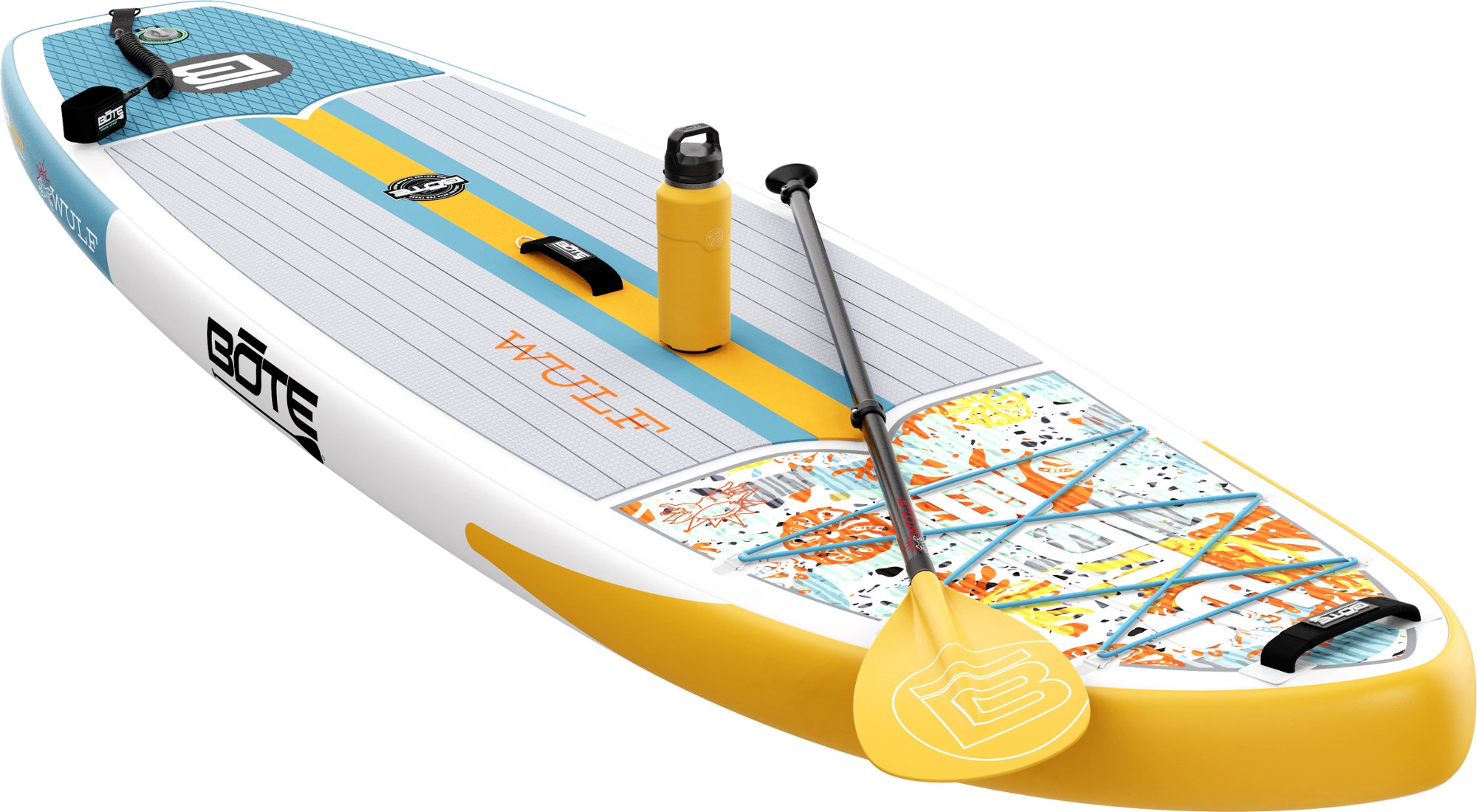 BOTE WULF Aero Inflatable Paddle Board with Paddle - 10'4" - Image 9