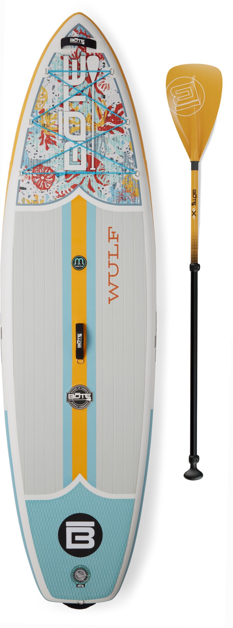 BOTE WULF Aero Inflatable Paddle Board with Paddle - 10'4" - Image 6
