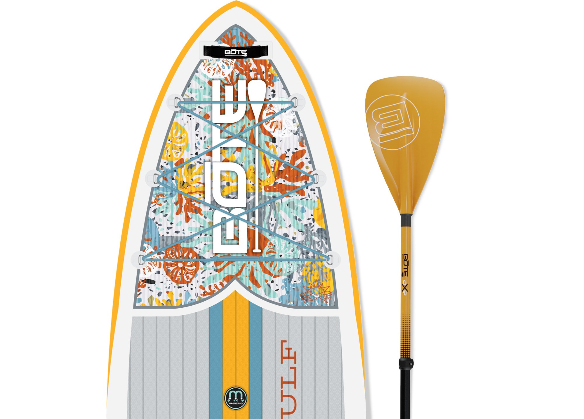 BOTE WULF Aero Inflatable Paddle Board with Paddle - 10'4" - Image 3